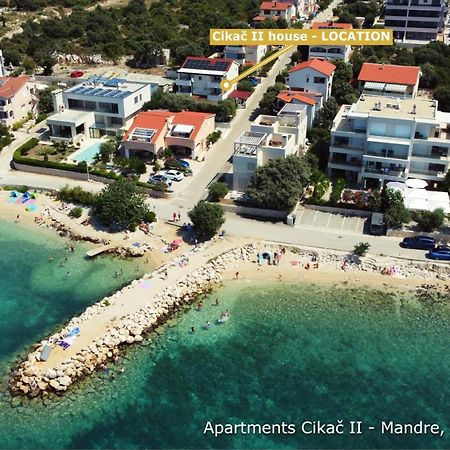 מאנדרה Apartments Cikac II - Modern Apartments By The Beach מראה חיצוני תמונה